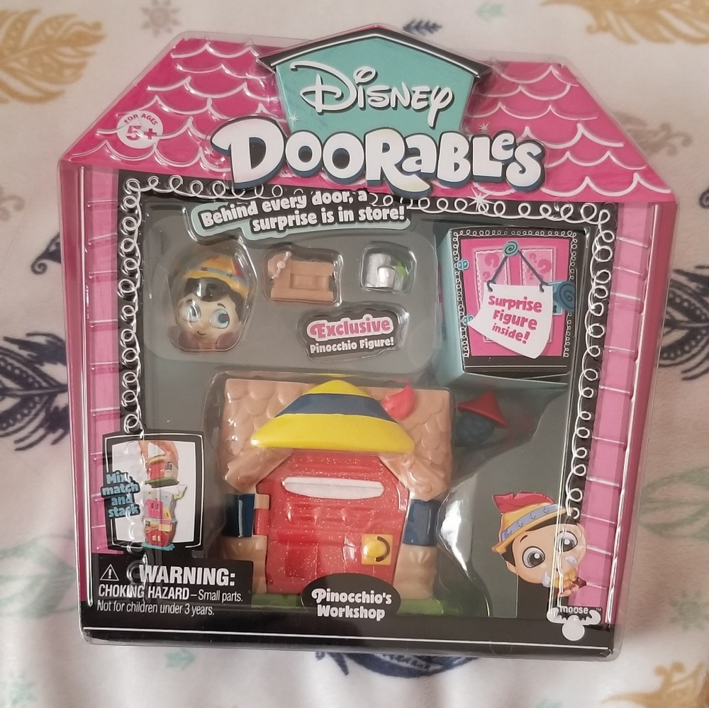 Pinocchio Mini Stack Playset. NIB